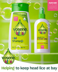 Vosene Kids 3In1 rich lather provides gentle cleansing for hair and skin.