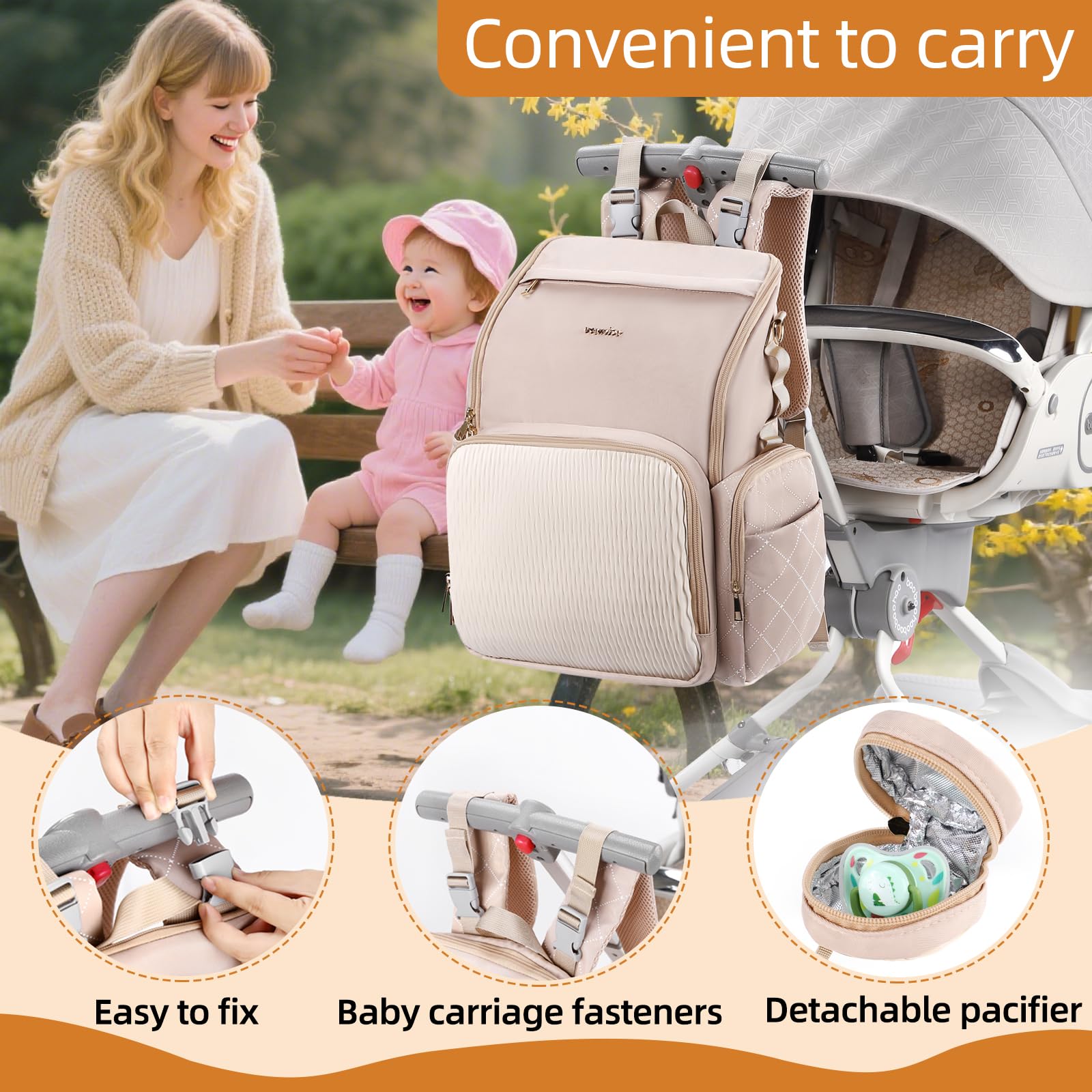 Vosmles luggage cover aids smooth travel through airports.