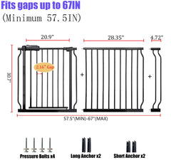 Vothco durable metal gate design shown for long-lasting use.