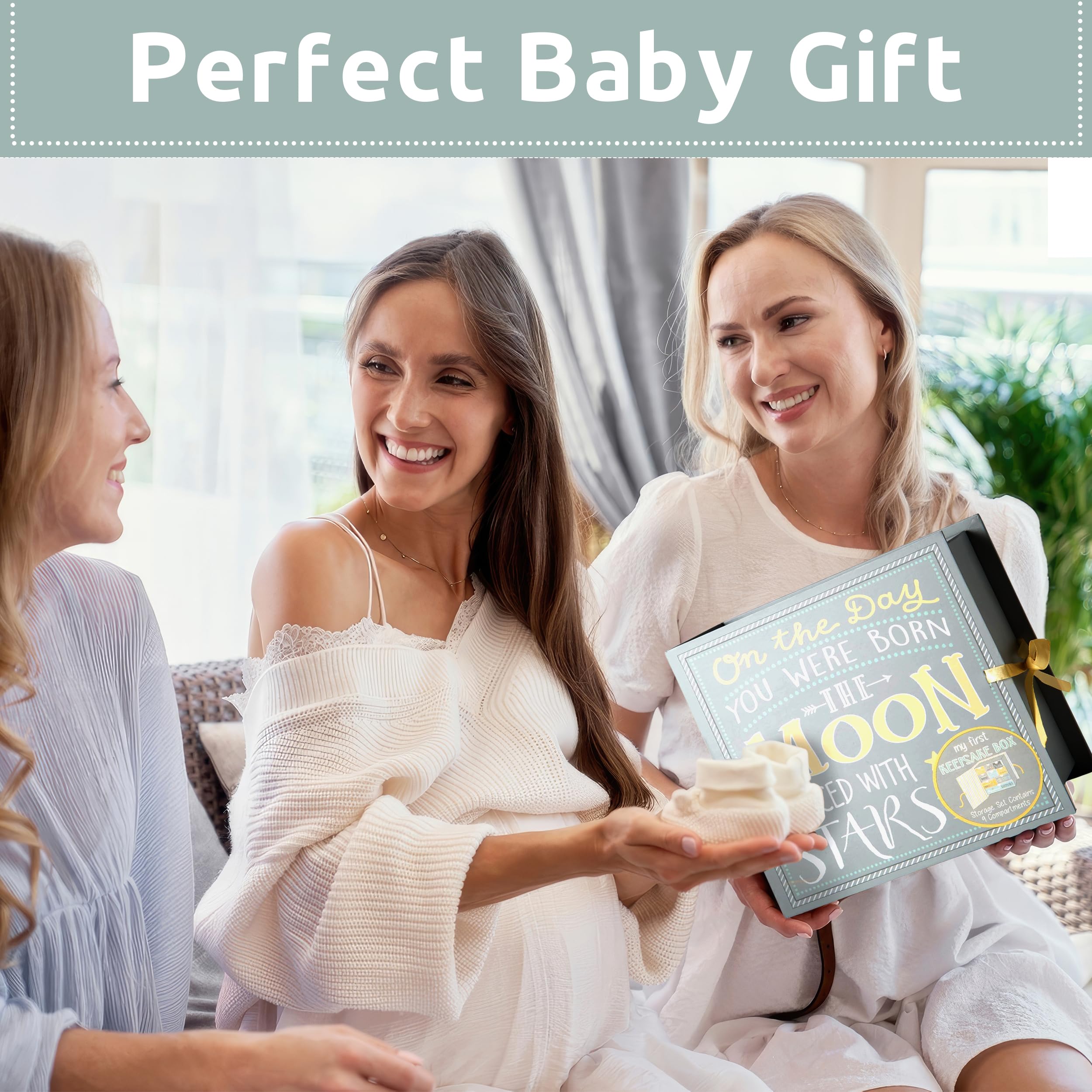 Votum baby keepsake box lightweight design for simple placement