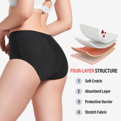 VOXSHE soft breathable fabric underwear for all-day comfort