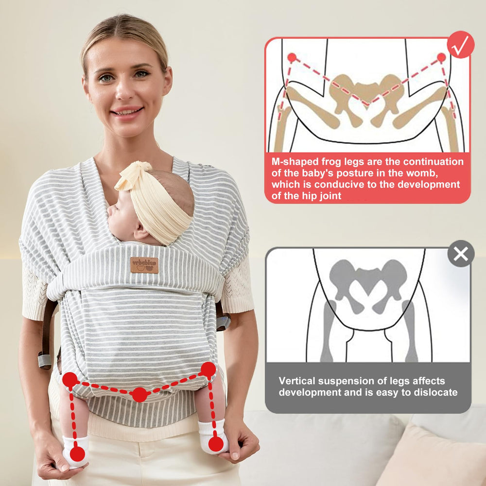 vrbabies adjustable one-size wrap with buckle design for easy wear