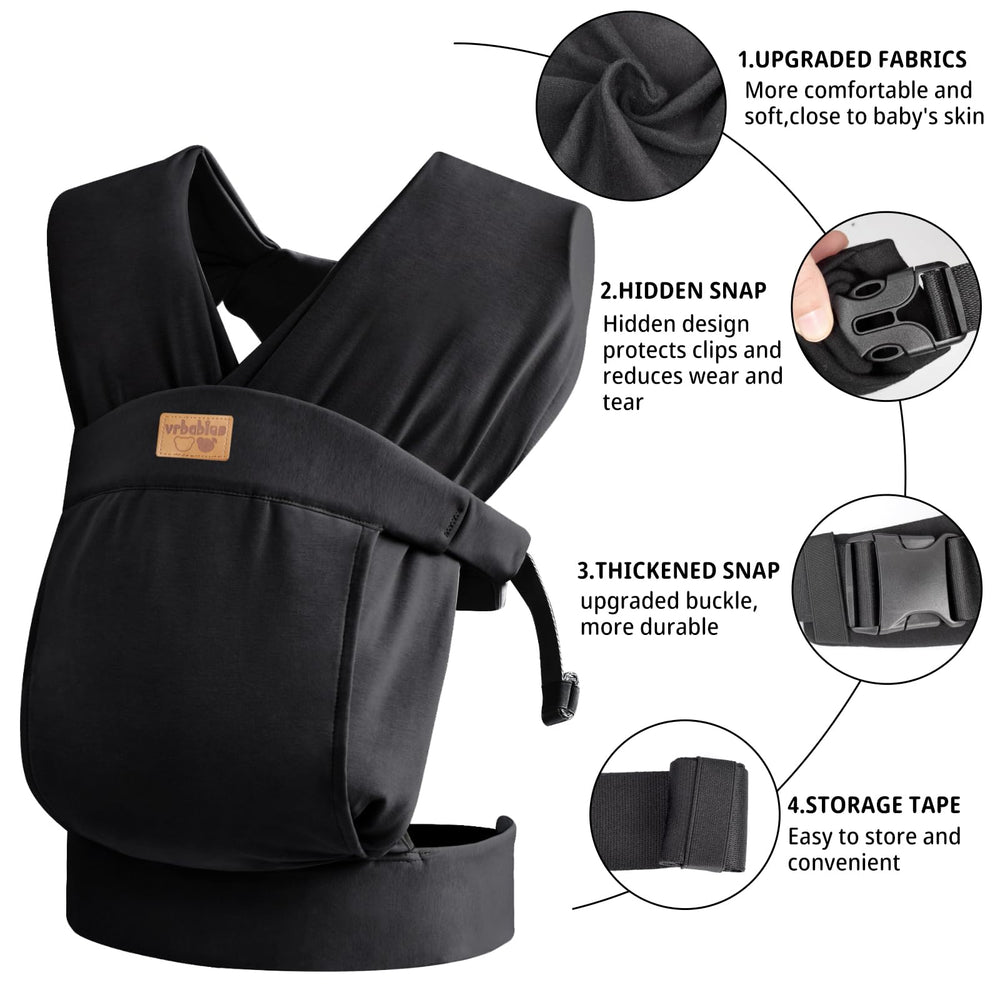 vrbabies promotes bonding through eye contact and chest-to-chest carrying