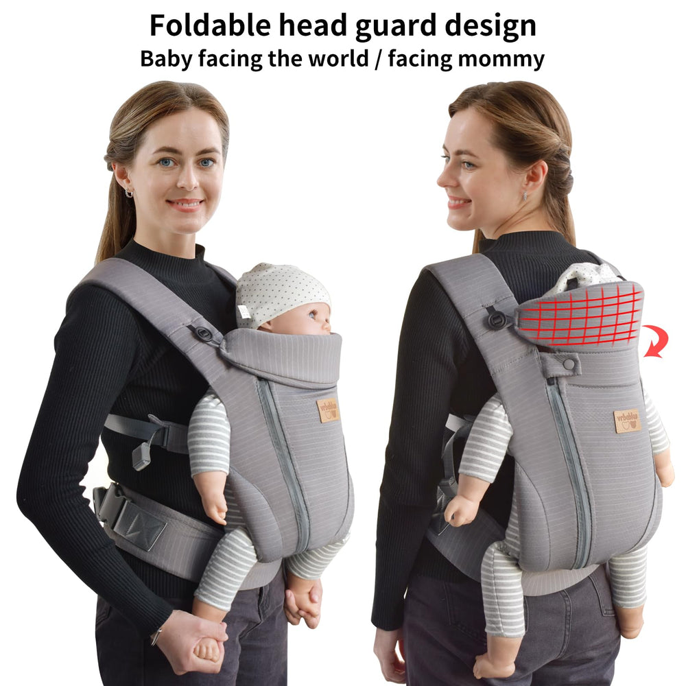 vrbabies easy wear design enables quick setup and nursing transitions.