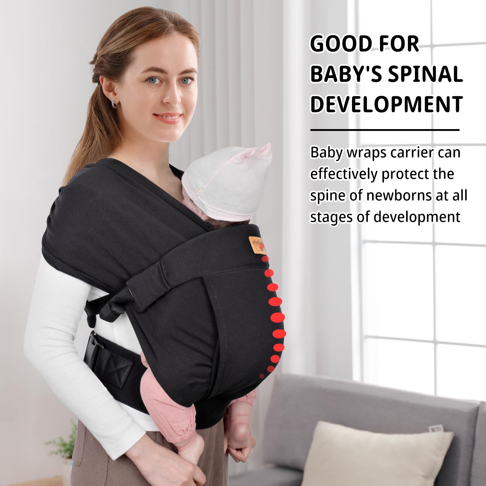 vrbabies one-size-fits-all buckle design enables quick wearing