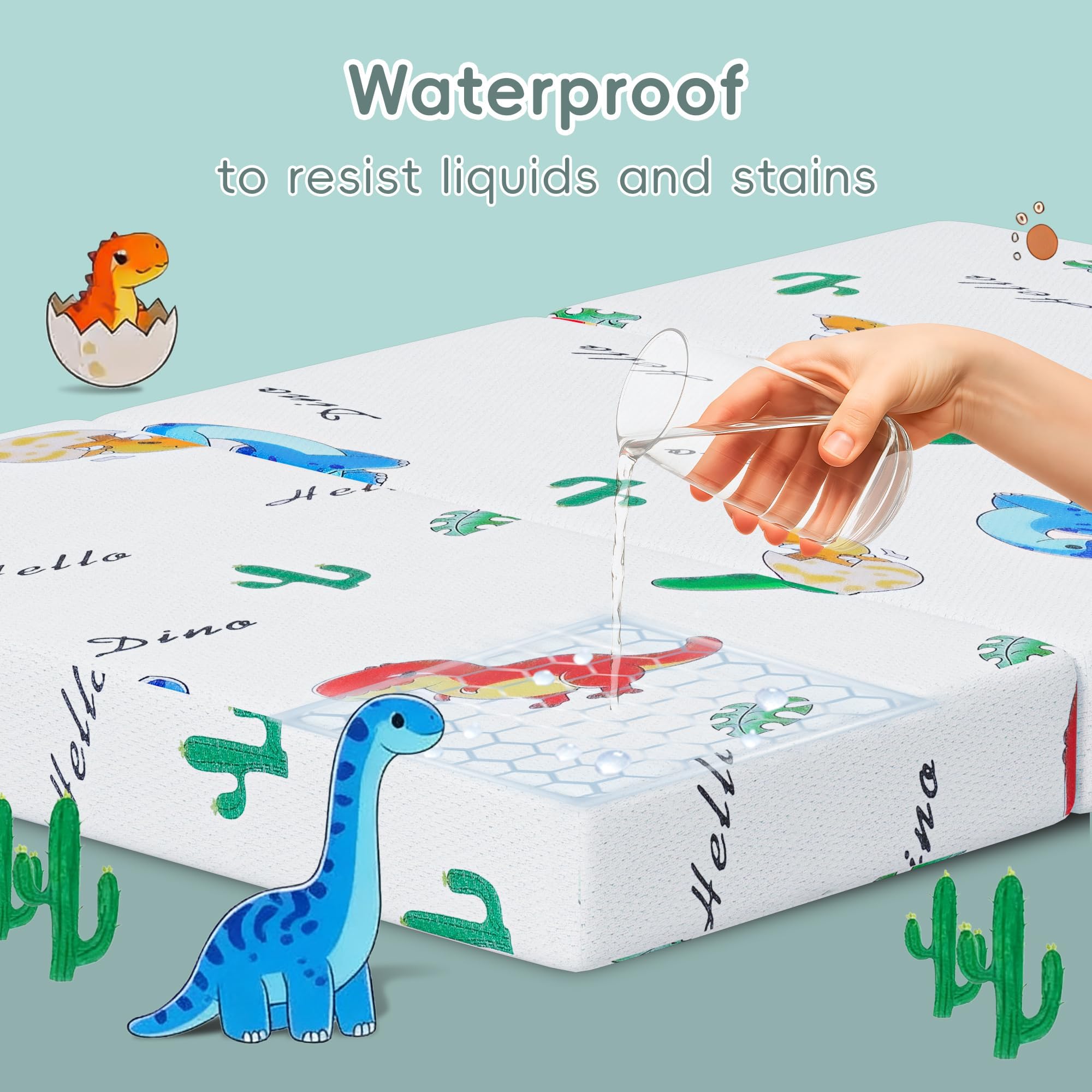 VRSHOAT 38x26x1.5 inch thickness provides compact travel option.