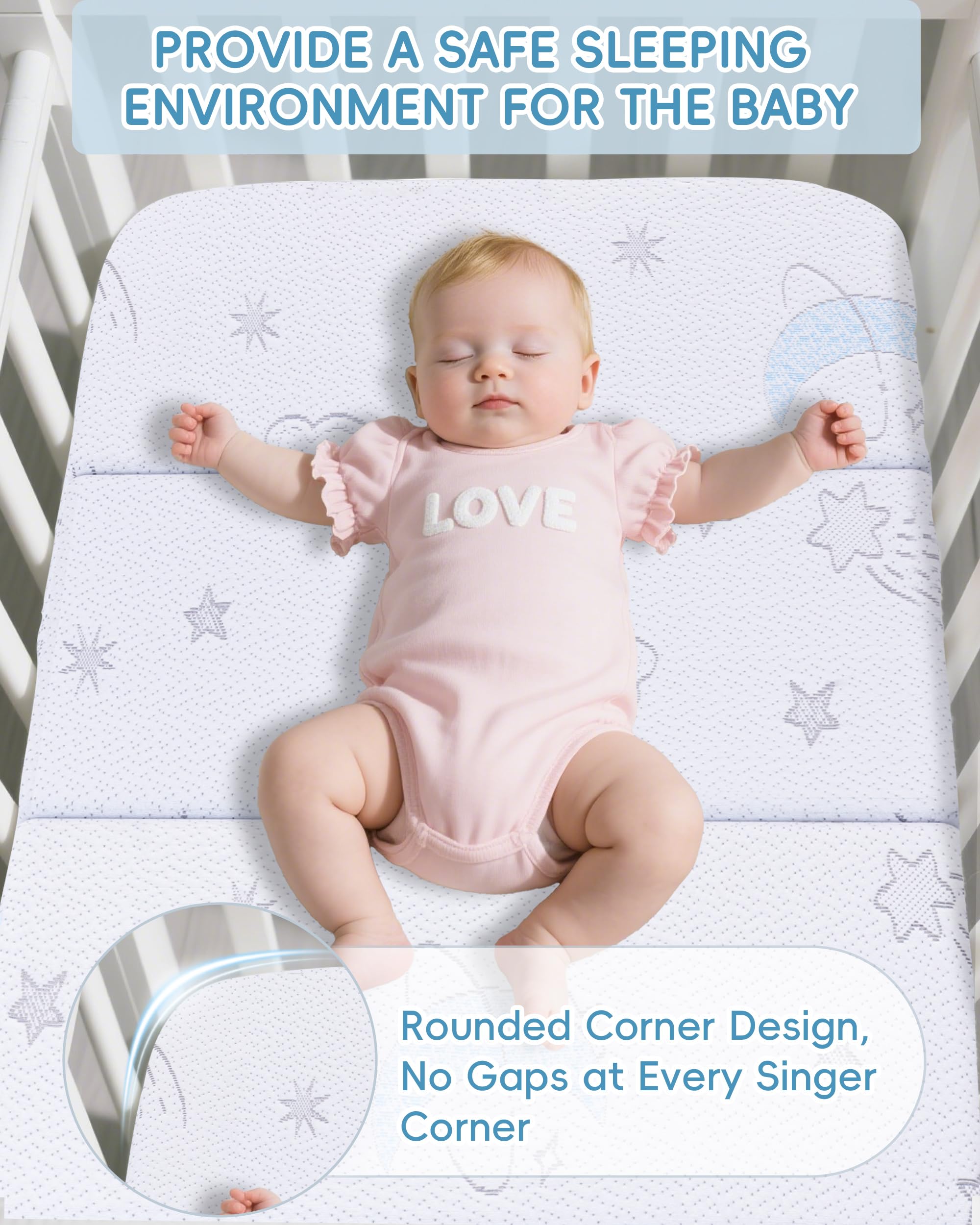 VRSHOAT rounded-corners-fit-playpen minimizes gaps for safe play