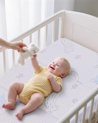 VRSHOAT Trifold Mattress open to form a safe play area for baby