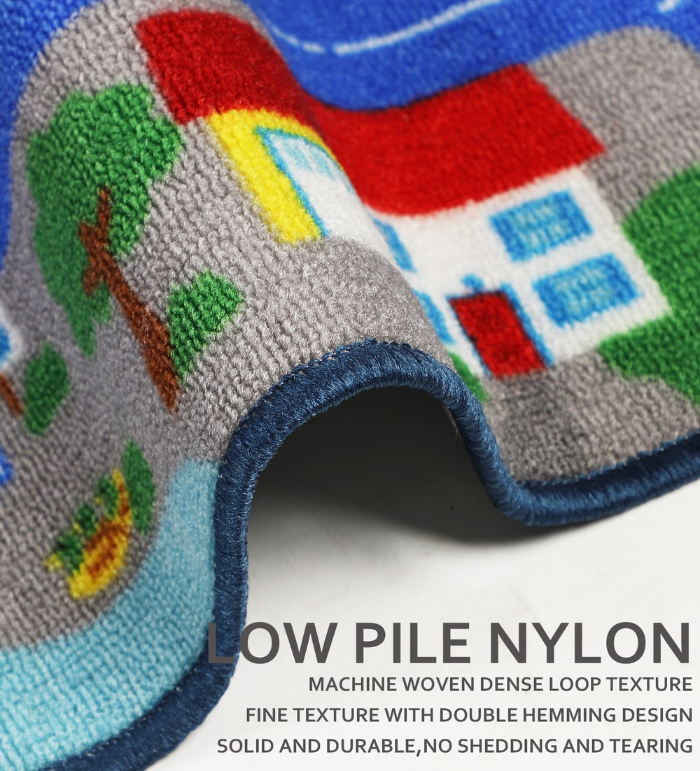 VSIWB durable nylon play rug for high-traffic playrooms and classrooms