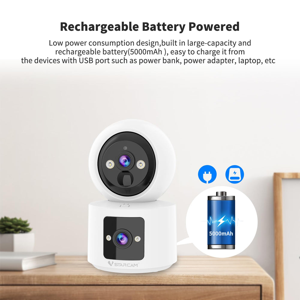 VSTARCAM device sharing lets family members view from multiple phones.
