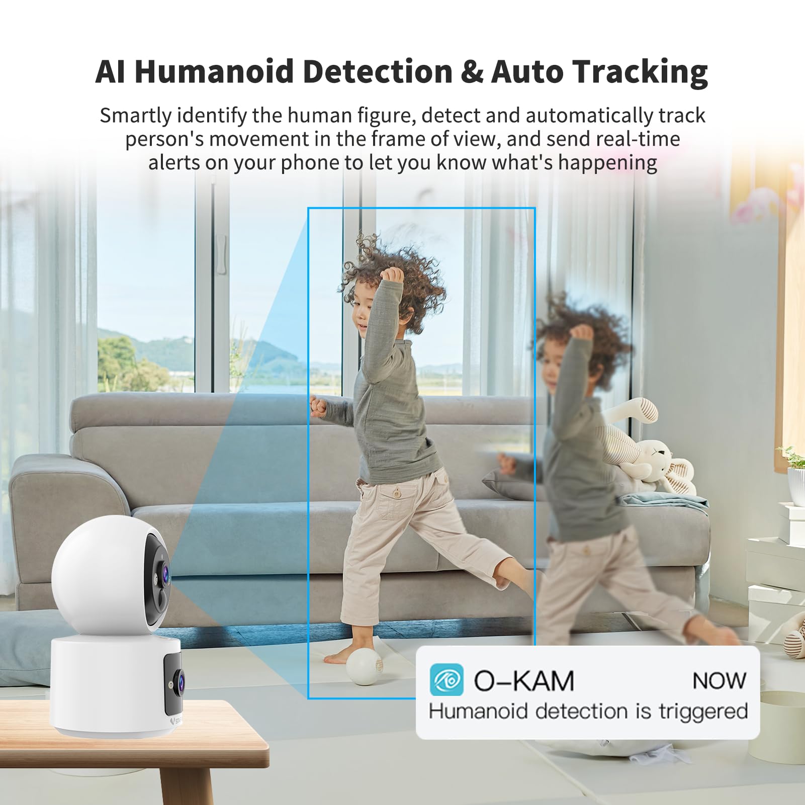 VSTARCAM privacy masking mode shields your space when not monitoring.