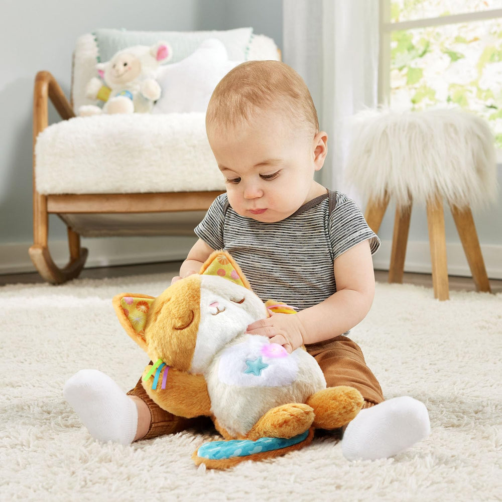 VTech Baby Soothing Slumbers Sleepy Kitten melodies nature sounds and purrs for soothing ambience