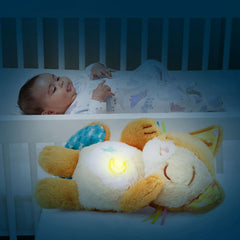 VTech Baby Soothing Slumbers Sleepy Kitten moon glow provides calming night light