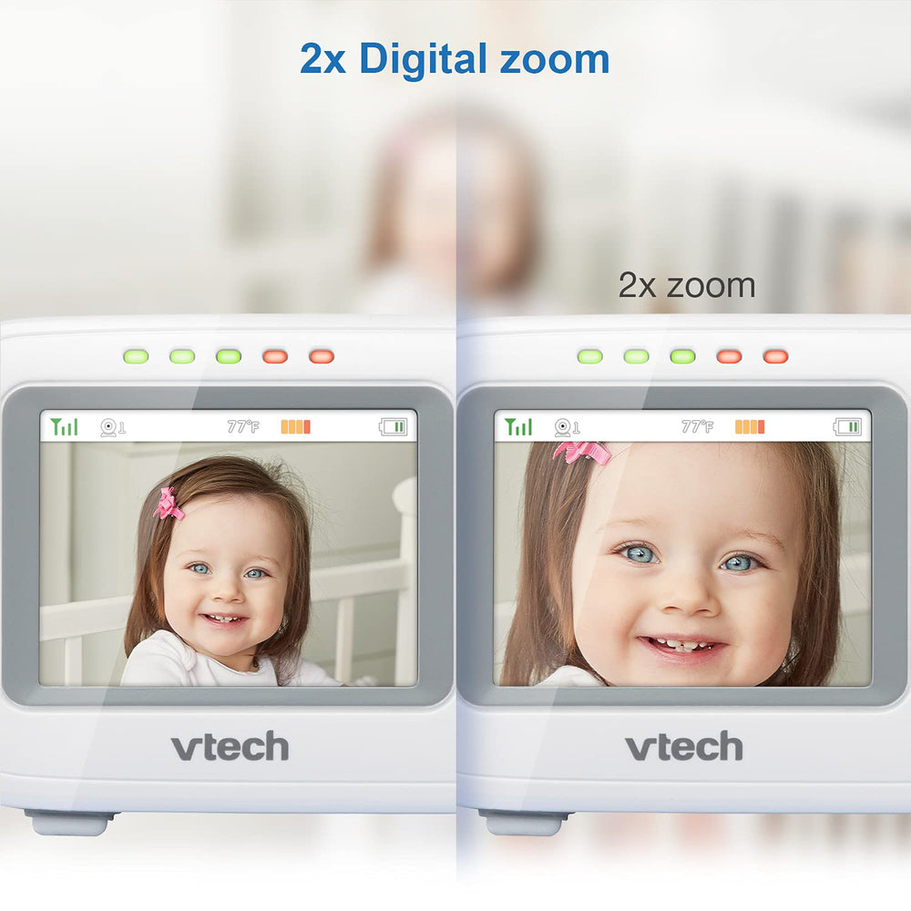VTech VM320 secure transmission avoids Wi-Fi dependency.