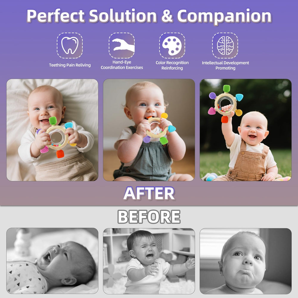 VTECHOLOGY teether is BPA-free and easy to sanitize between uses