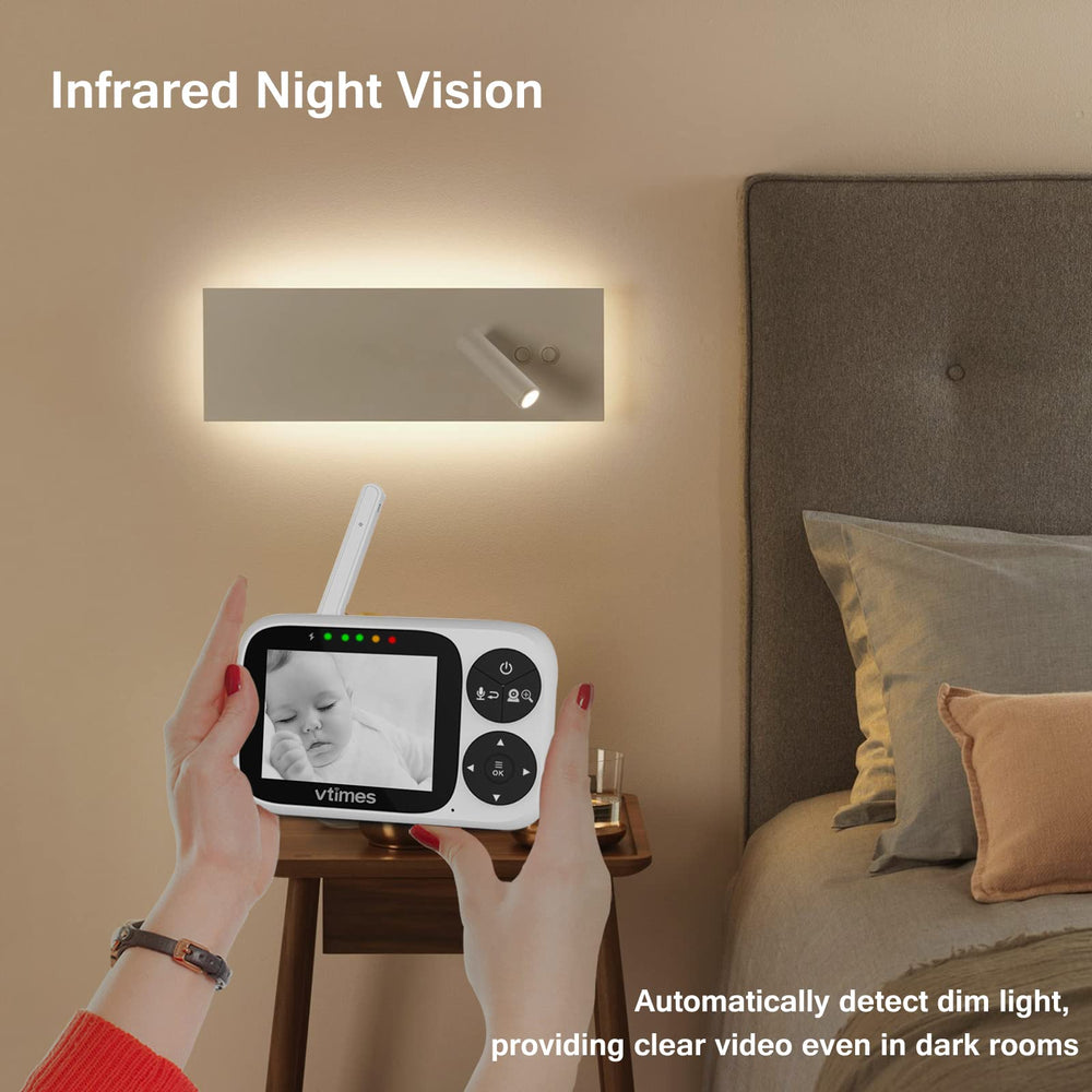 VTimes PTZ controls allow adjusting the viewing angle remotely