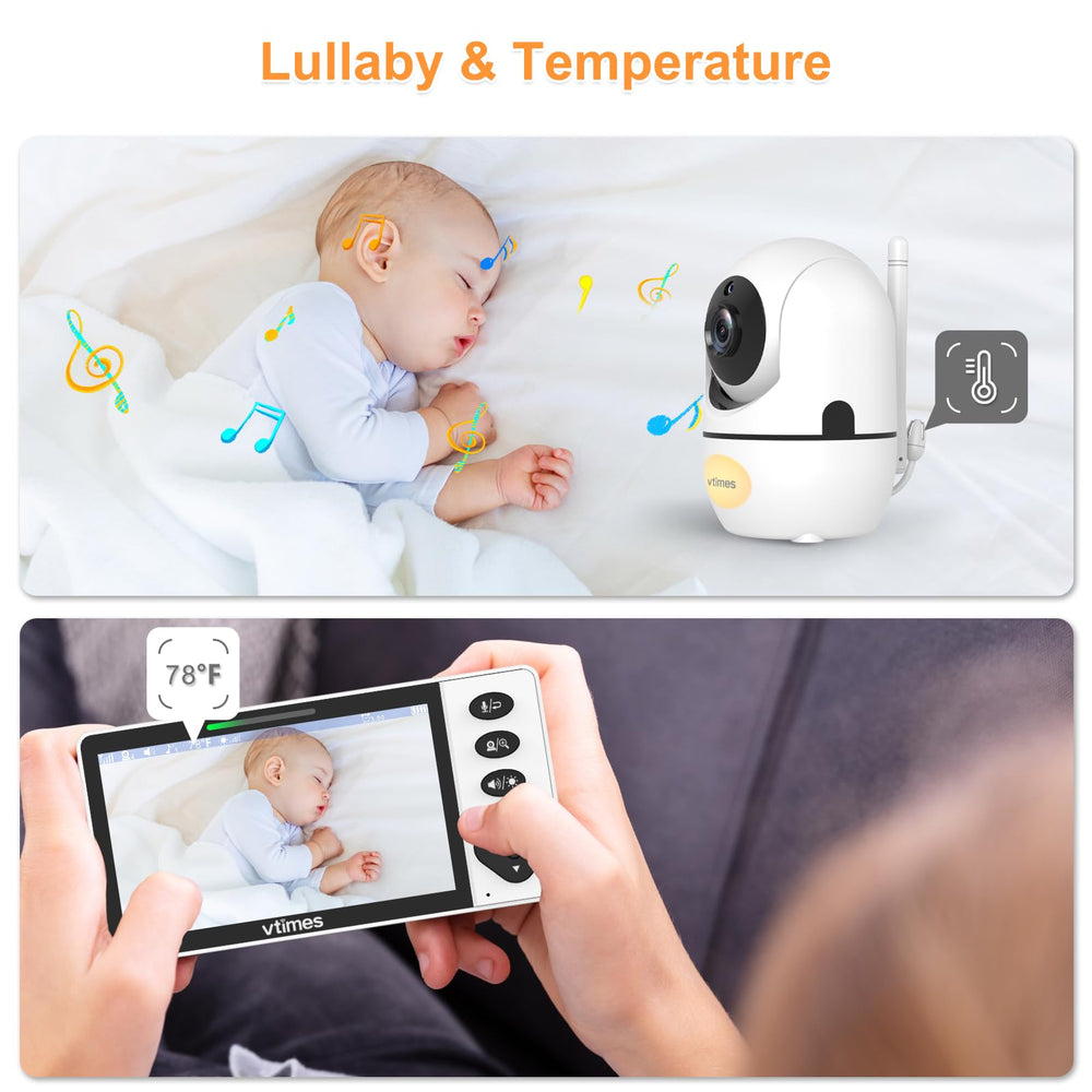 VTimes 1000ft range lets you monitor from across rooms
