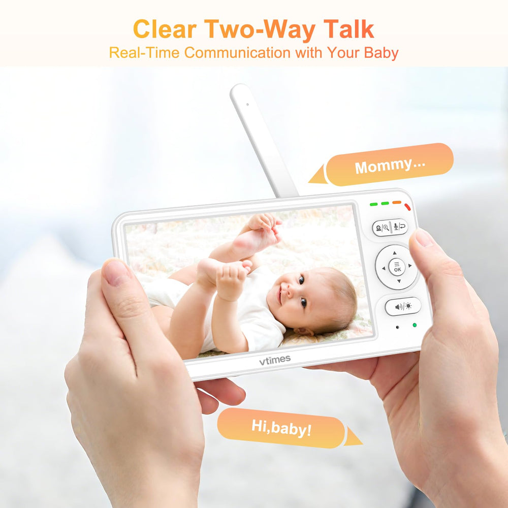 VTimes room temperature alerts help you monitor nursery comfort.