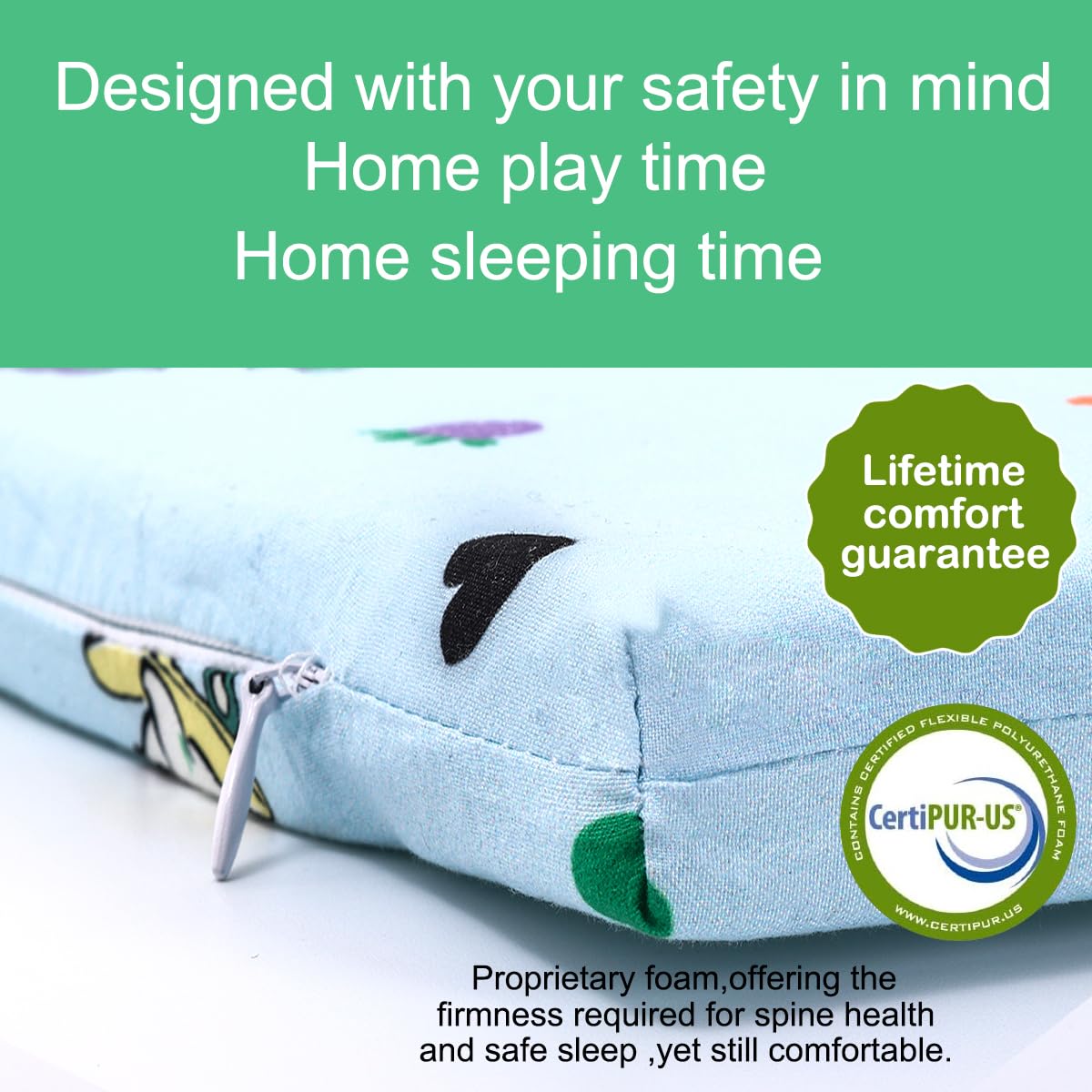 VUCWS 45-density foam delivers durable, comfortable support.