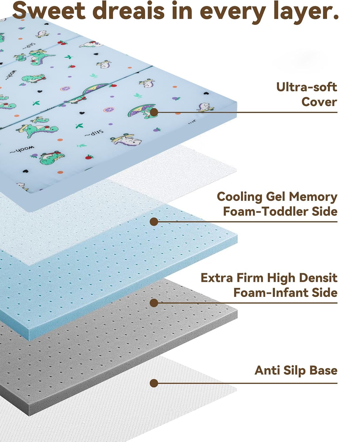 VUCWS removable cotton cover for easy washing and care.