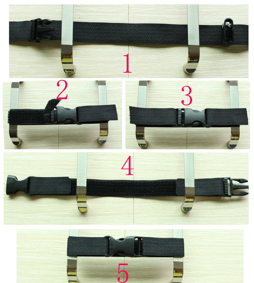 Vukgahao Coosin oven door secures appliances without drilling.