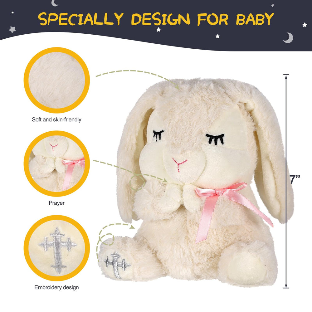 VUNCESSIN Christening gift packaging for girls, ready for Easter or special occasions.