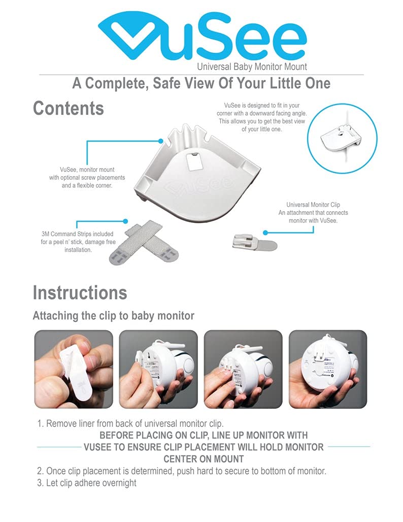Vusee Cable management keeps nursery cords organized and out of sight