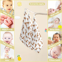 vvfelixl 11-8 inch bath washcloth pack ideal for newborn routines