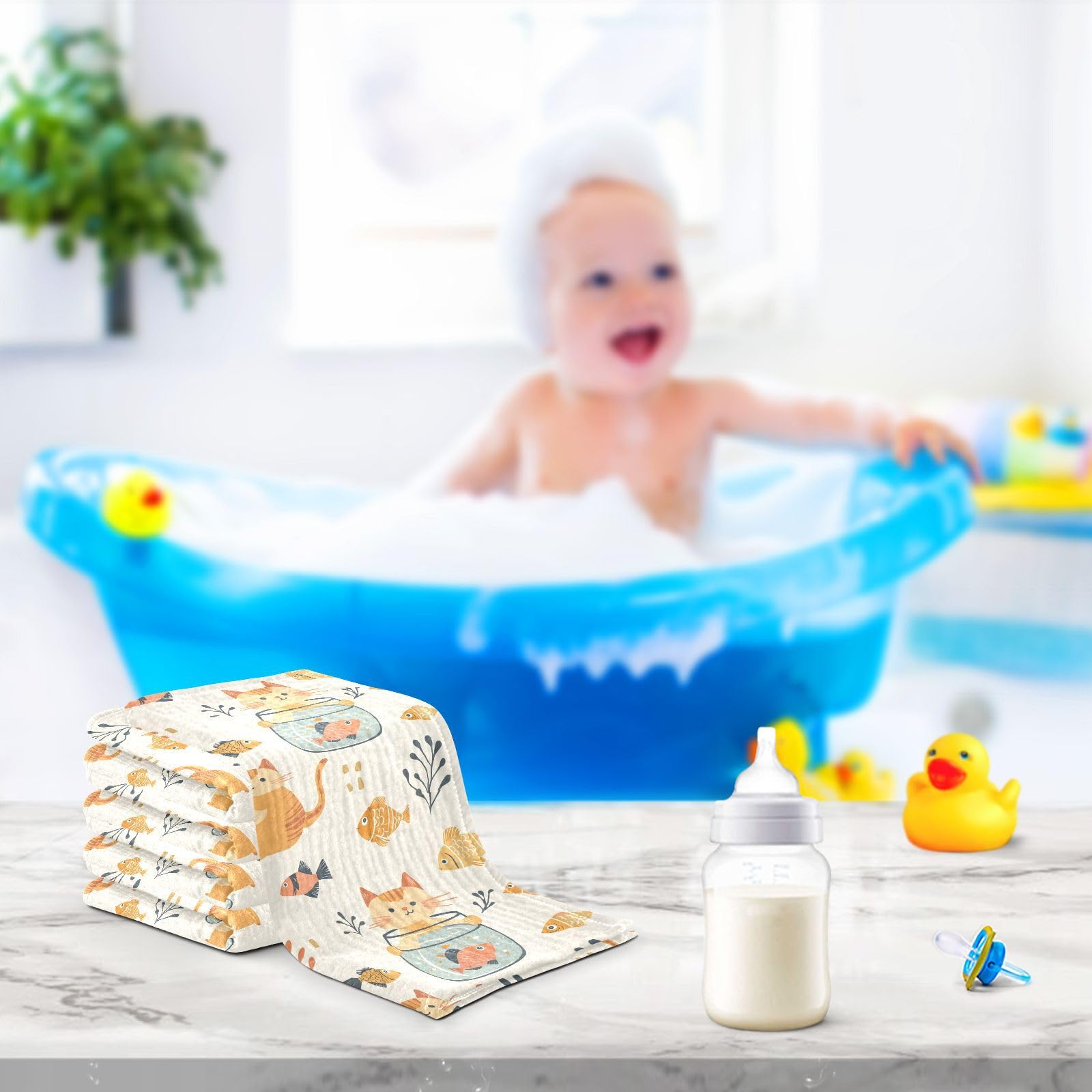 vvfelixl baby care cloth versatile for wipes, towels, or burp cloths
