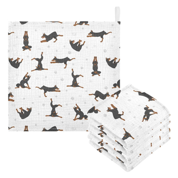 vvfelixl baby cotton washcloths offer plush softness for gentle cleansing.