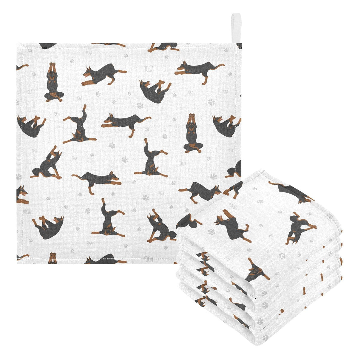 vvfelixl baby cotton washcloths offer plush softness for gentle cleansing.
