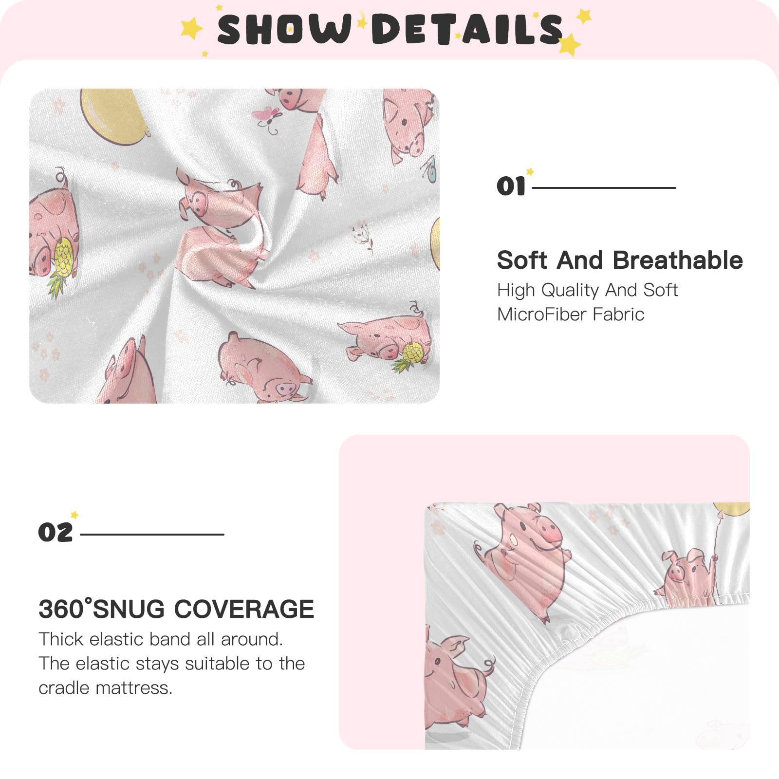 vvfelixl baby crib sheet in play area supports quick changes.