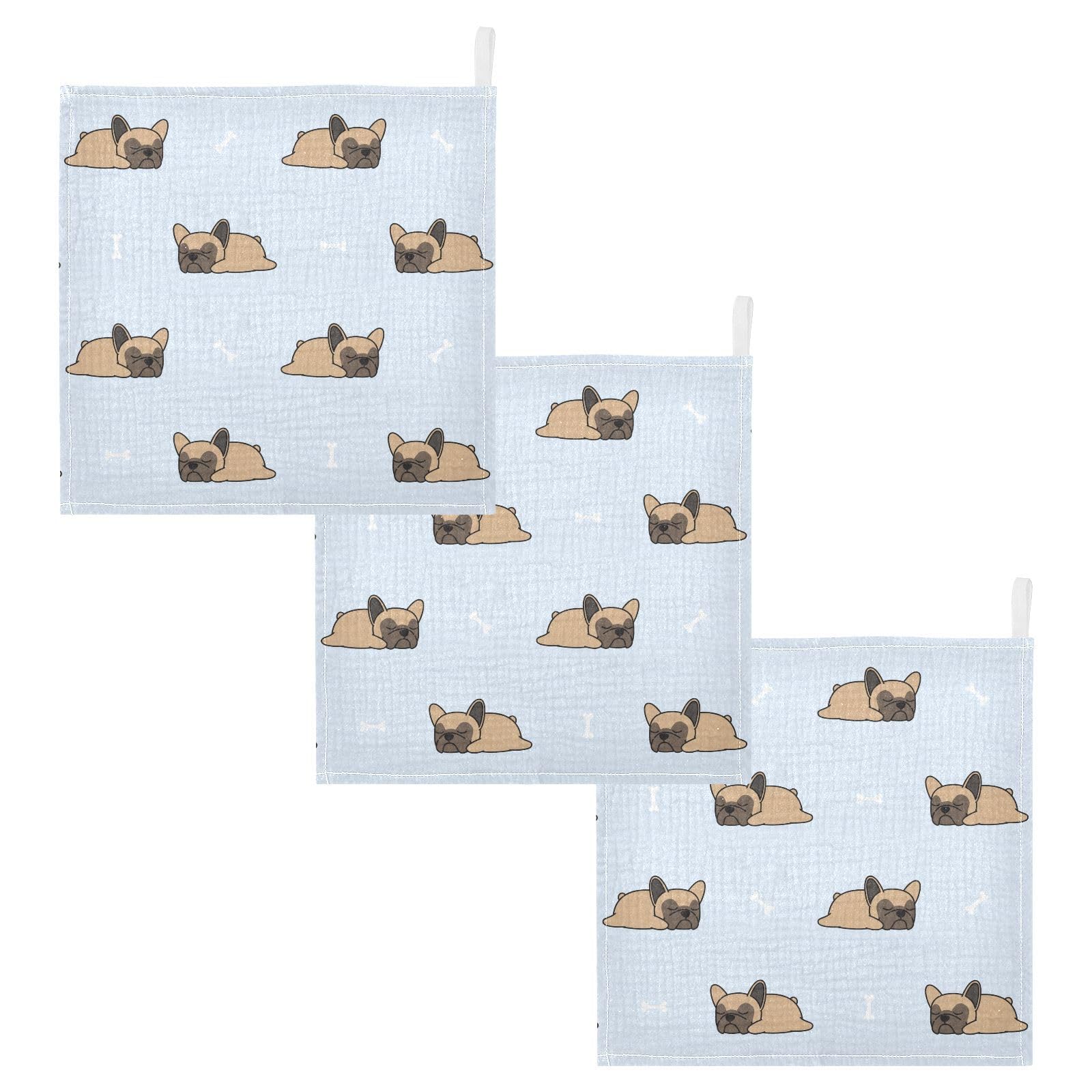 vvfelixl baby muslin washcloth close-up showing soft texture and moisture absorption.