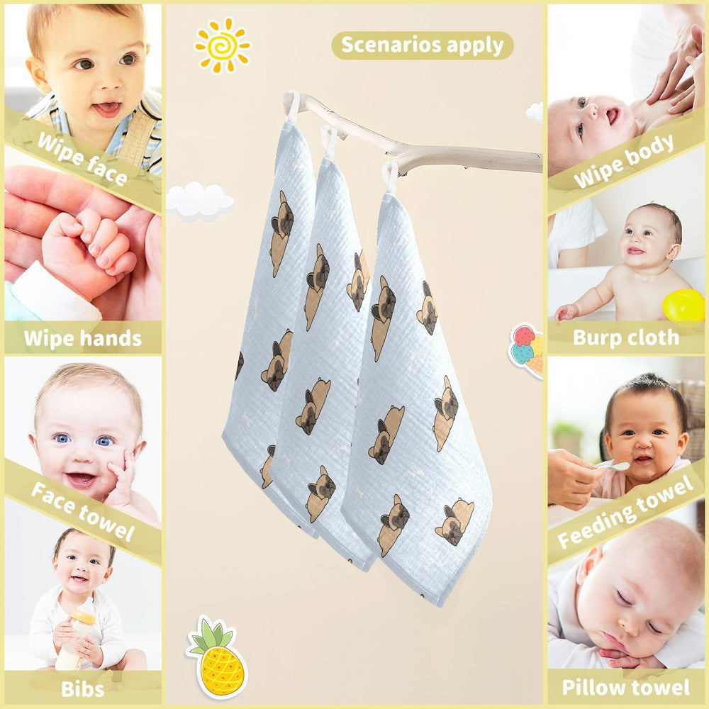 vvfelixl newborn gift-ready washcloths displayed as a registry staple.