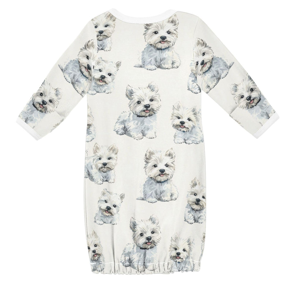 vvfelixl sleeper gown collar opening for easy on-off