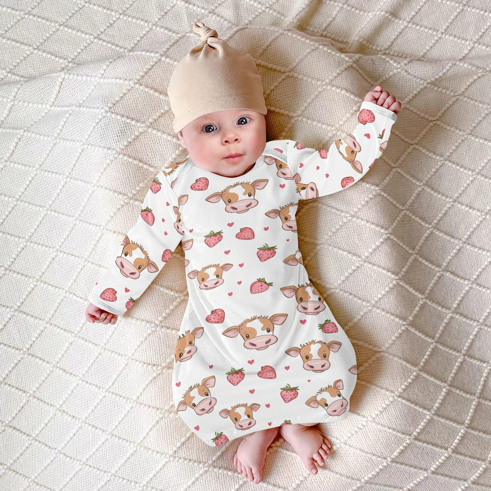 vvfelixl gift-ready sleeper gown ideal for newborn showers.