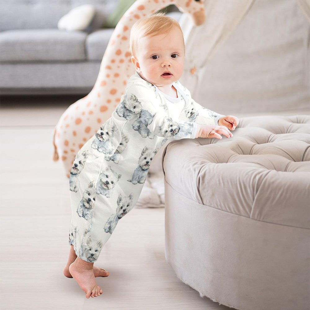 vvfelixl cotton baby gown showcasing soft fabric feel