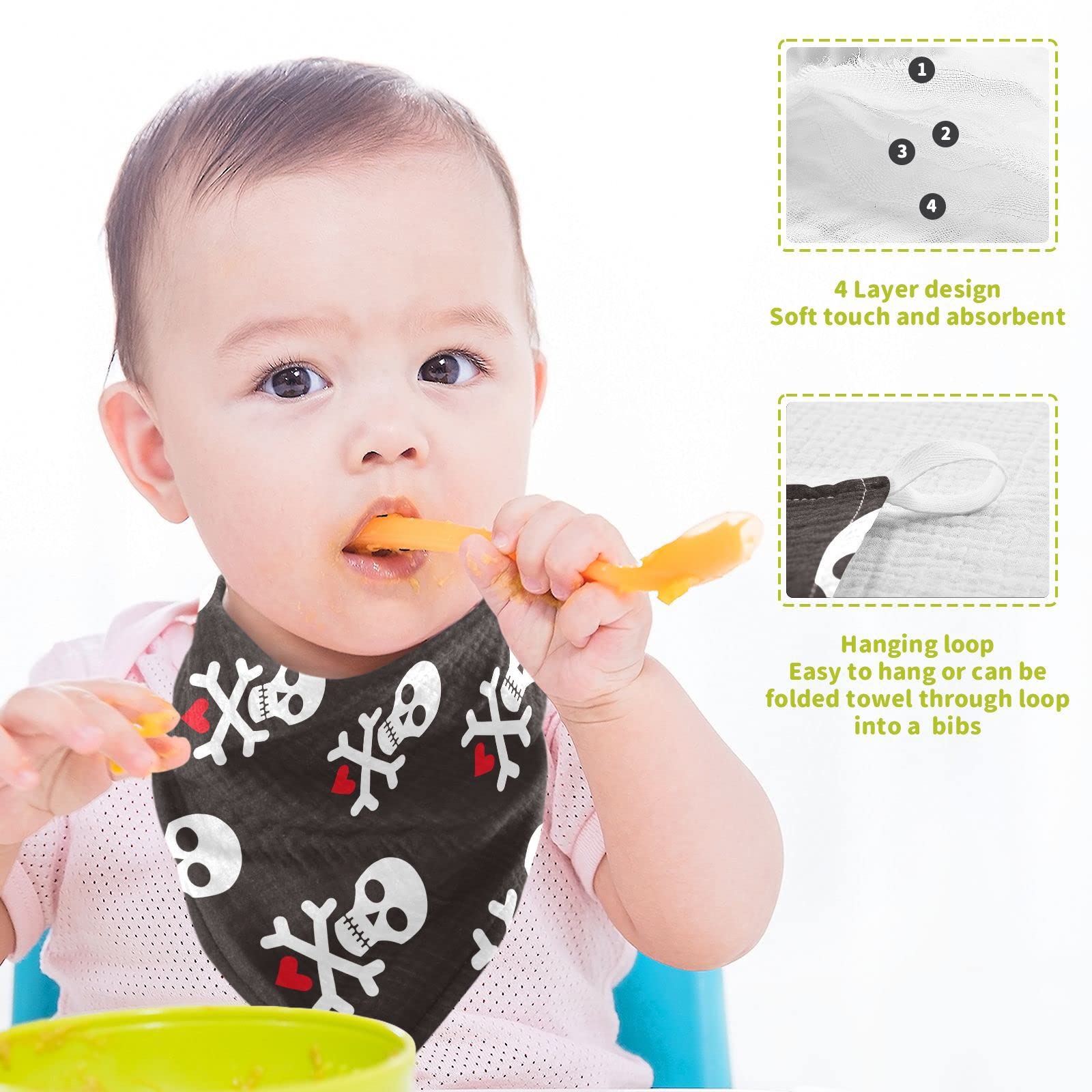 vvfelixl baby washcloth folded flat for compact storage
