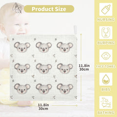 vvfelixl baby face towel soft for delicate skin cleansing.