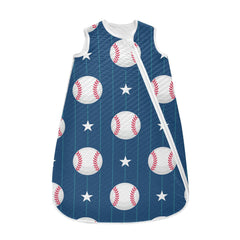 vvfelixl baseball sleep sack soft cotton for breathable baby nap comfort
