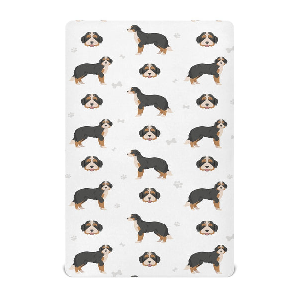 vvfelixl bernedoodle mini mattress sheets on crib provide snug soft sleep surface