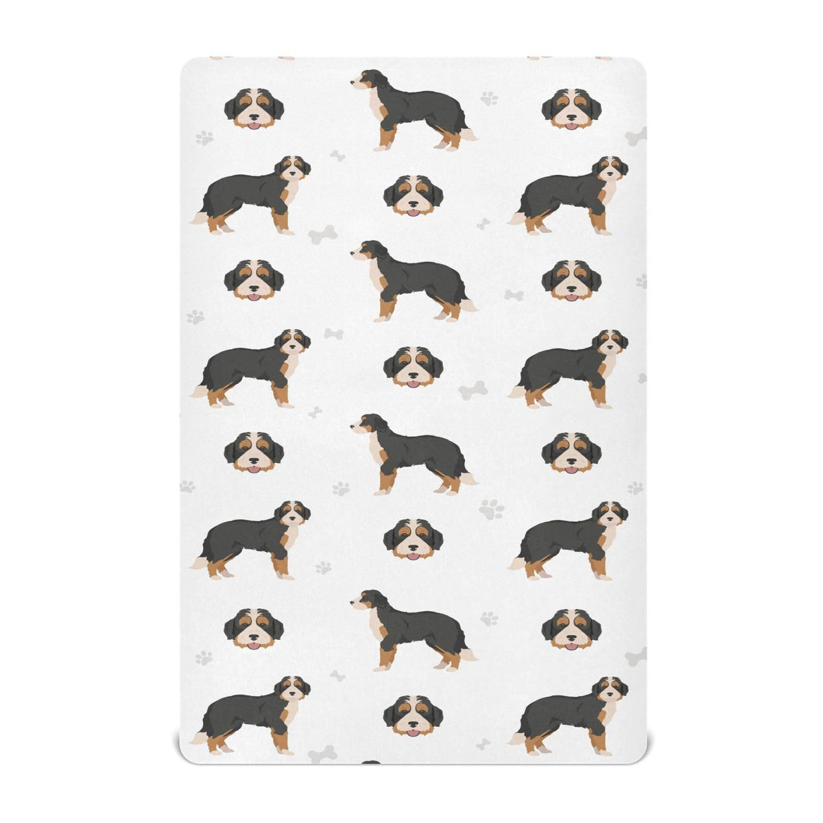 vvfelixl bernedoodle mini mattress sheets on crib provide snug soft sleep surface