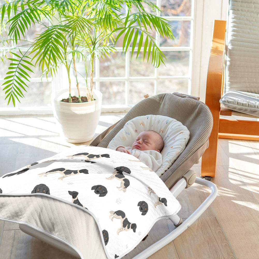 Versatile vvfelixl blanket supports swaddling, crib use, stroller trips, and naps.