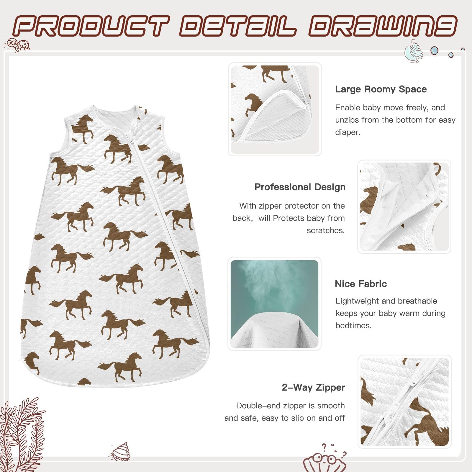 vvfelixl Bottom diaper-zip design eases diaper changes without fully removing.