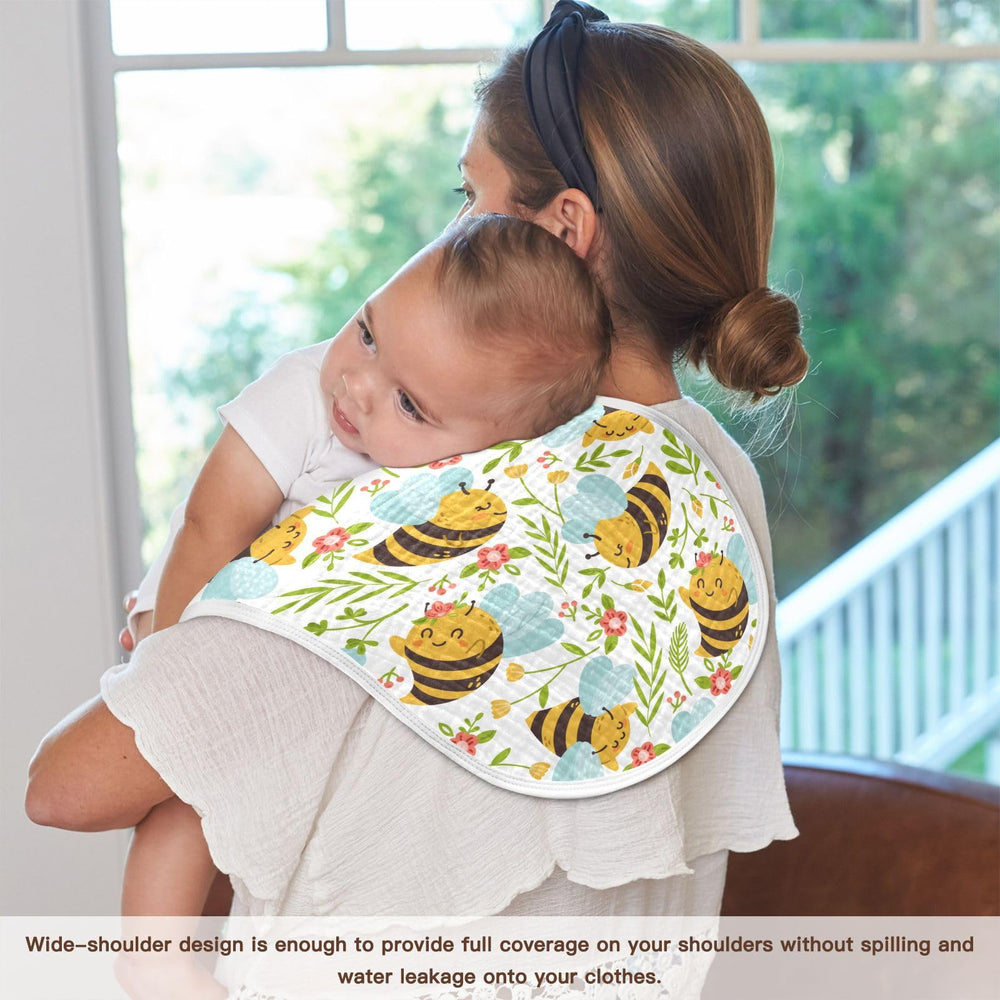 vvfelixl burp cloth 22x11 inches provides broad shoulder coverage