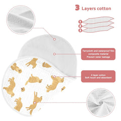 vvfelixl burp cloth measures 22 by 11 inches for full upper body protection.