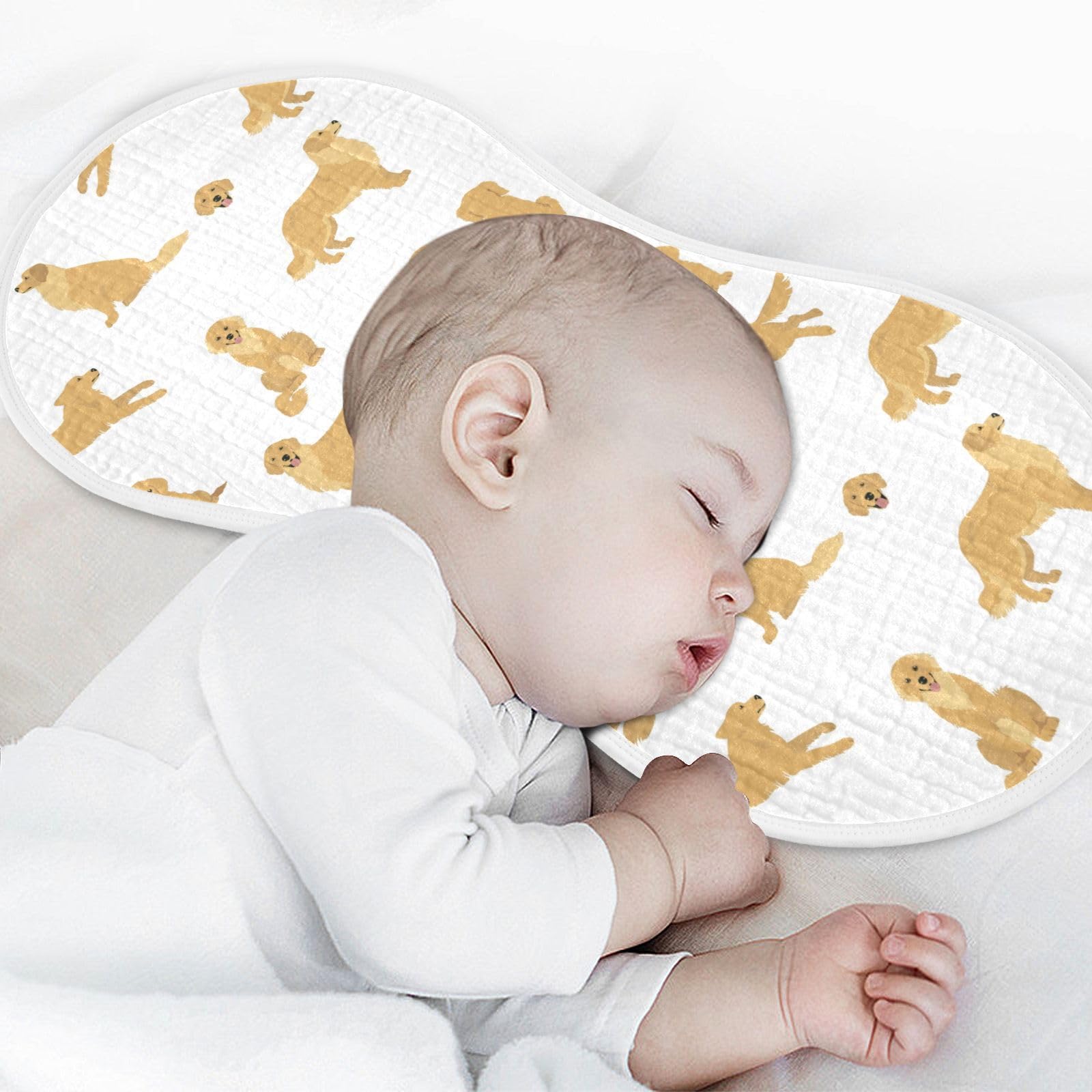 vvfelixl burp cloth can serve as a breastfeeding cover mat.