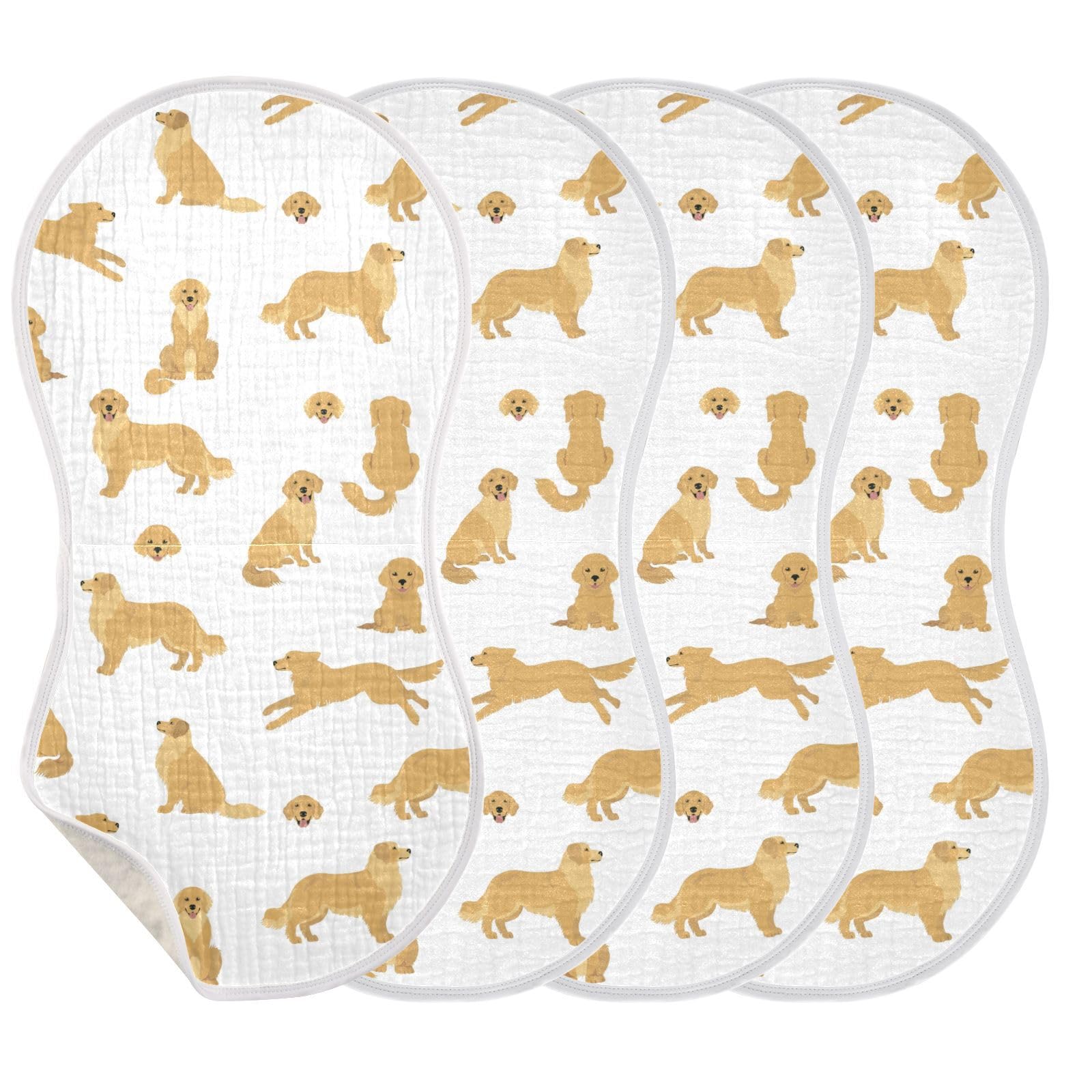 vvfelixl burp cloth is machine washable and durable for daily use.