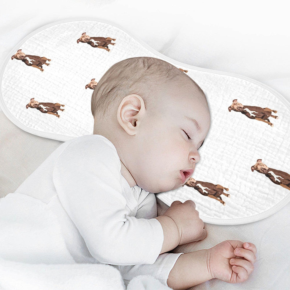 vvfelixl burp cloth used as teething cloth or slobber wipe