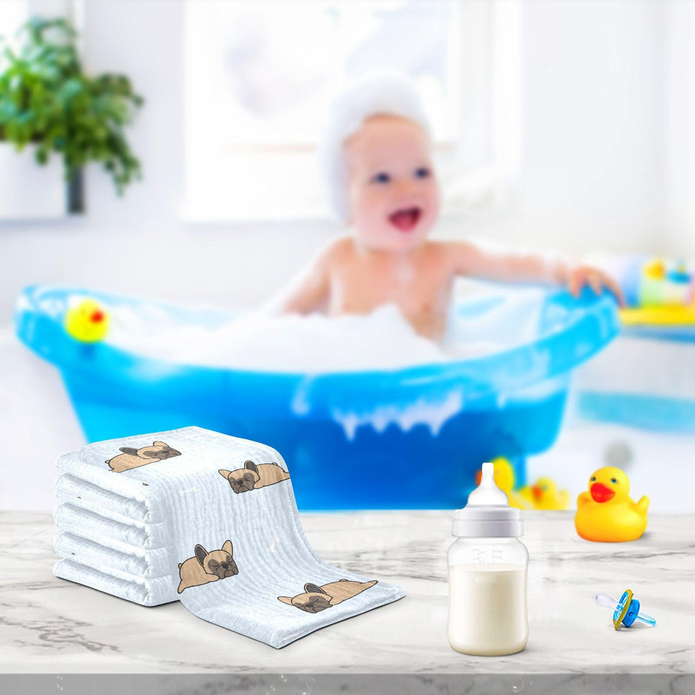 vvfelixl burp cloth set in 3 or 5 pieces shown for baby care kits.